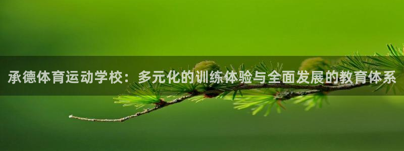 尊龙官方正版app神州:承德体育运动学校:多元化的训练体验与